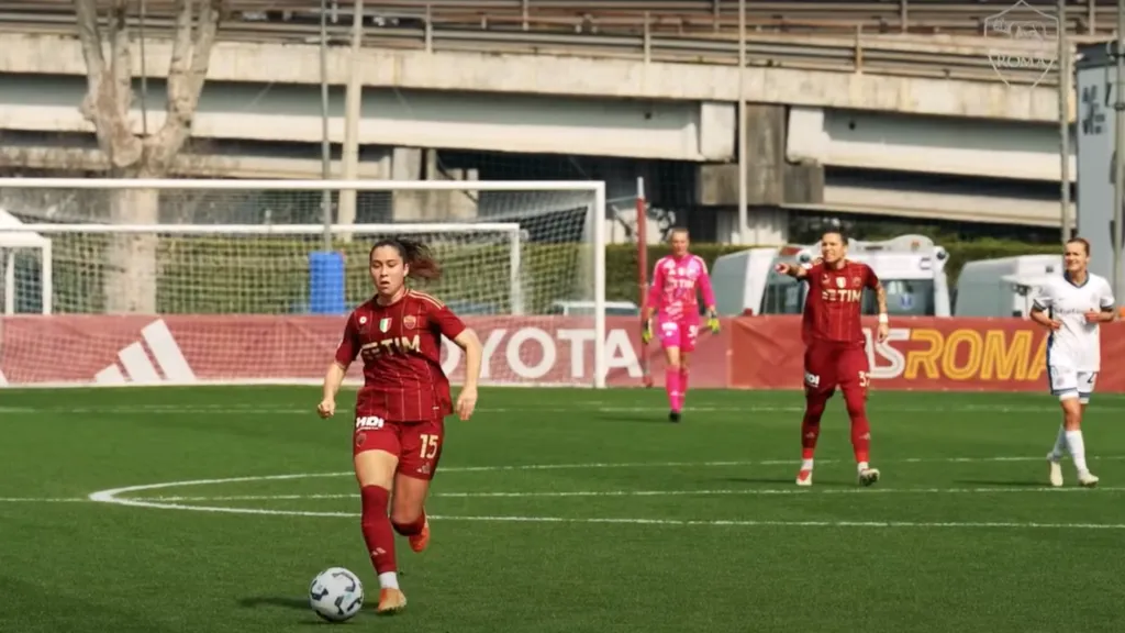 Giulia Dragoni jogadora do Roma.