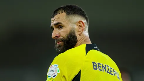 Benzema é o artilheiro do Al-Ittihad no Sauditão. Foto: Yasser Bakhsh/Getty Images