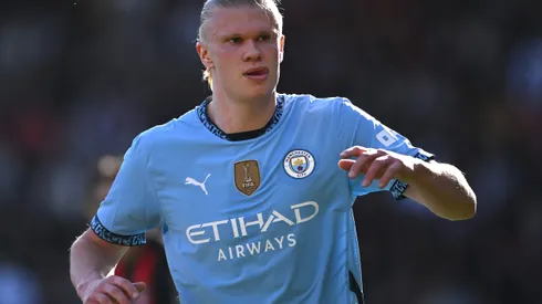 Haaland é o goleador do Manchester City (Photo by Mike Hewitt/Getty Images)