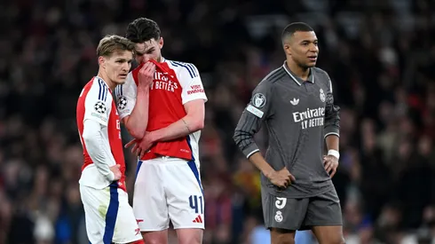 Arsenal emplaca estrondoso 3 a 0 no Real Madrid na Champions League.