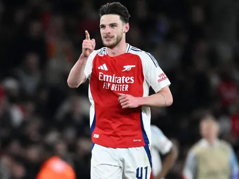 Rice iguala CR7 e Neymar em gols de falta em um único jogo de Champions