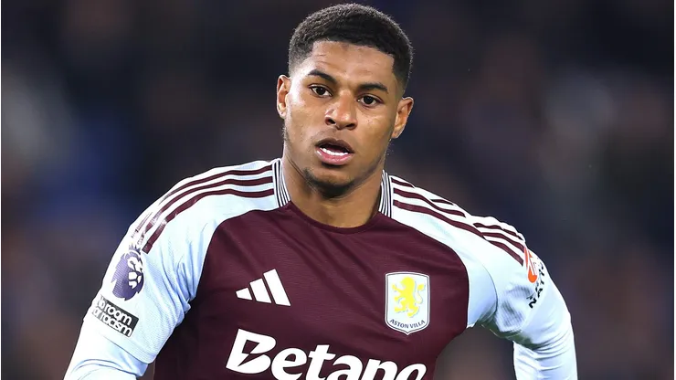 Rashford, atacante do Manchester United emprestado ao Aston Villa (Photo by Warren Little/Getty Images)