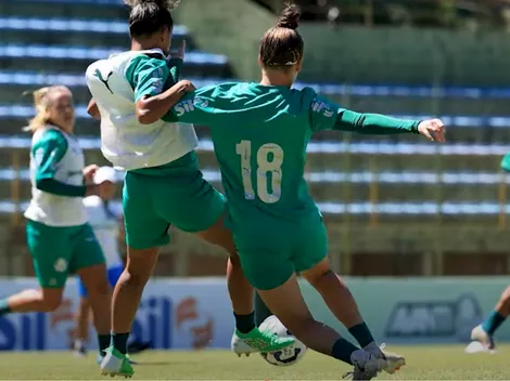 Com treino intenso, Palmeiras se prepara para encarar o Corinthians no Brasileirão