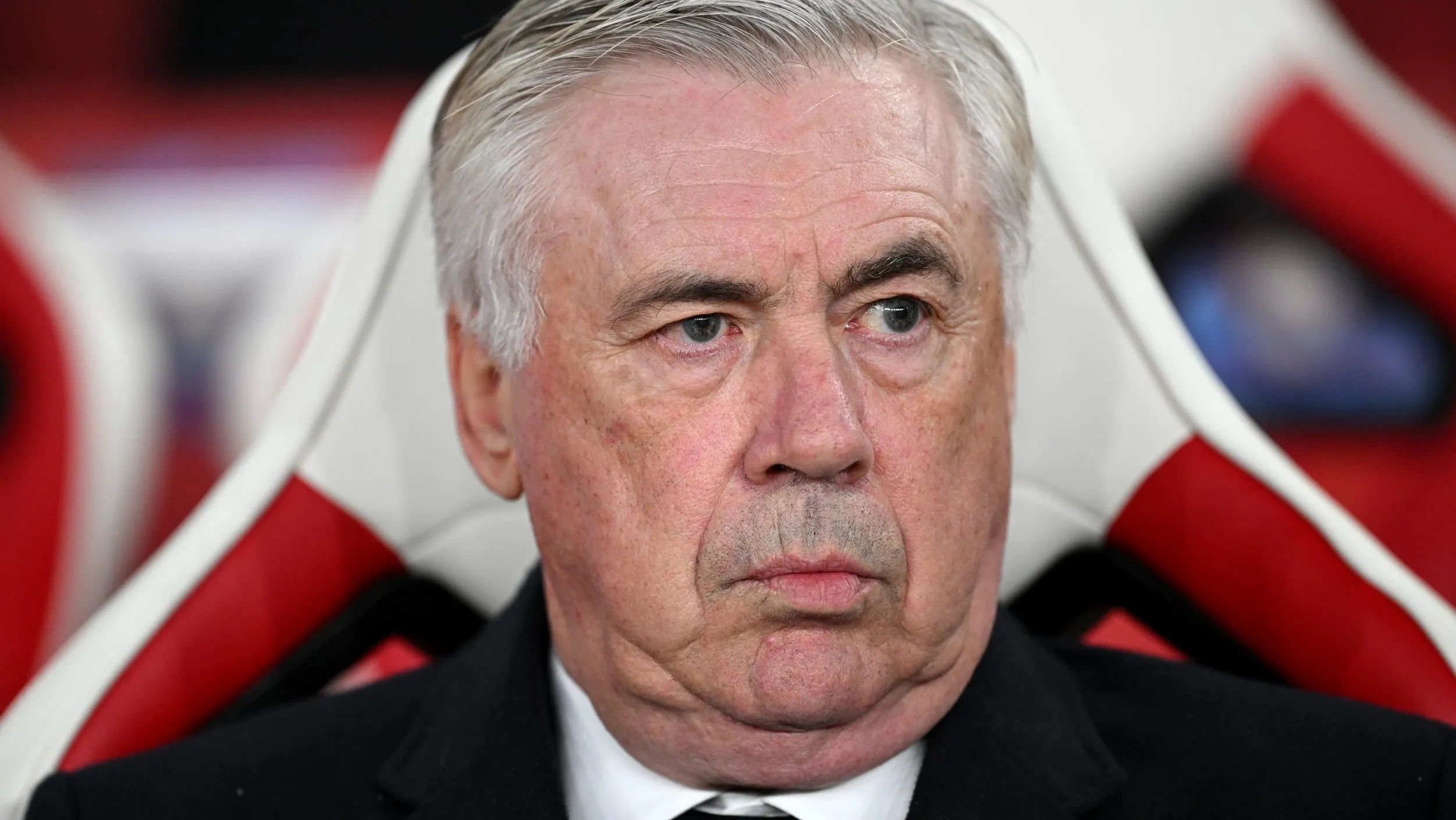 Ancelotti, técnico do Real Madrid (Photo by Justin Setterfield/Getty Images)