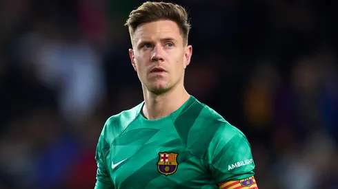 Ter Stegen em campo pelo Barcelona. Foto: Alex Caparros/Getty Images