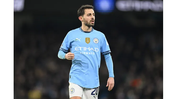 Bernardo Silva pode deixar o Manchester Cuty. Foto: Michael Regan/Getty Images