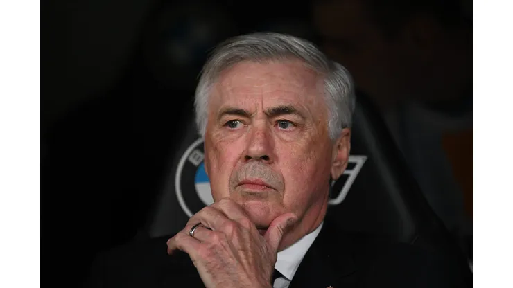 Ancelotti, técnico do Real Madrid. (Photo by Denis Doyle/Getty Images)