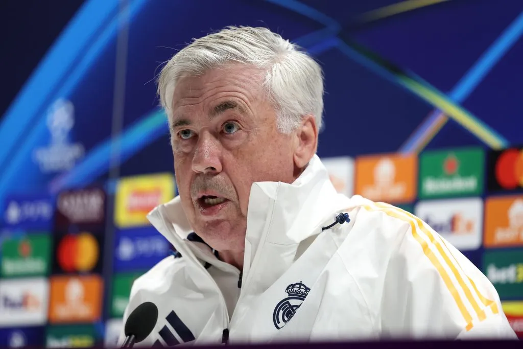 Ancelotti em entrevista