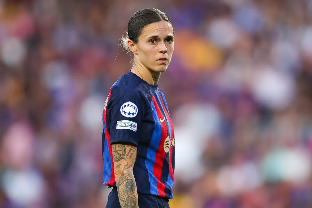 Mapi León  jogadora do Barcelona – (Photo by Eric Alonso/Getty Images)