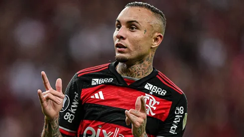 Everton Cebolinha, atacante do Flamengo. Foto: Thiago Ribeiro/AGIF