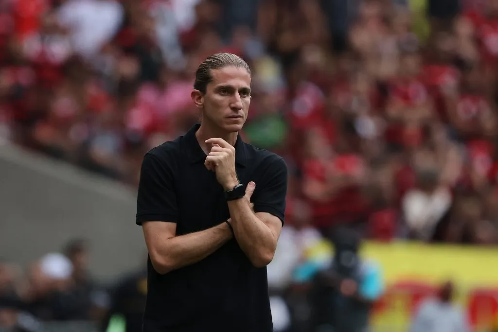 Filipe Luís na partida diante do Vitória (Photo by Wagner Meier/Getty Images)
