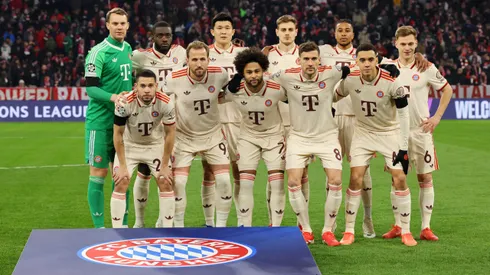 Bayern de Munique em campo na Champions (Photo by Alex Grimm/Getty Images)