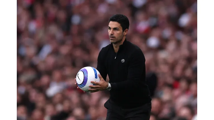 Mikel Arteta, técnico do Arsenal (Photo by Alex Pantling/Getty Images)