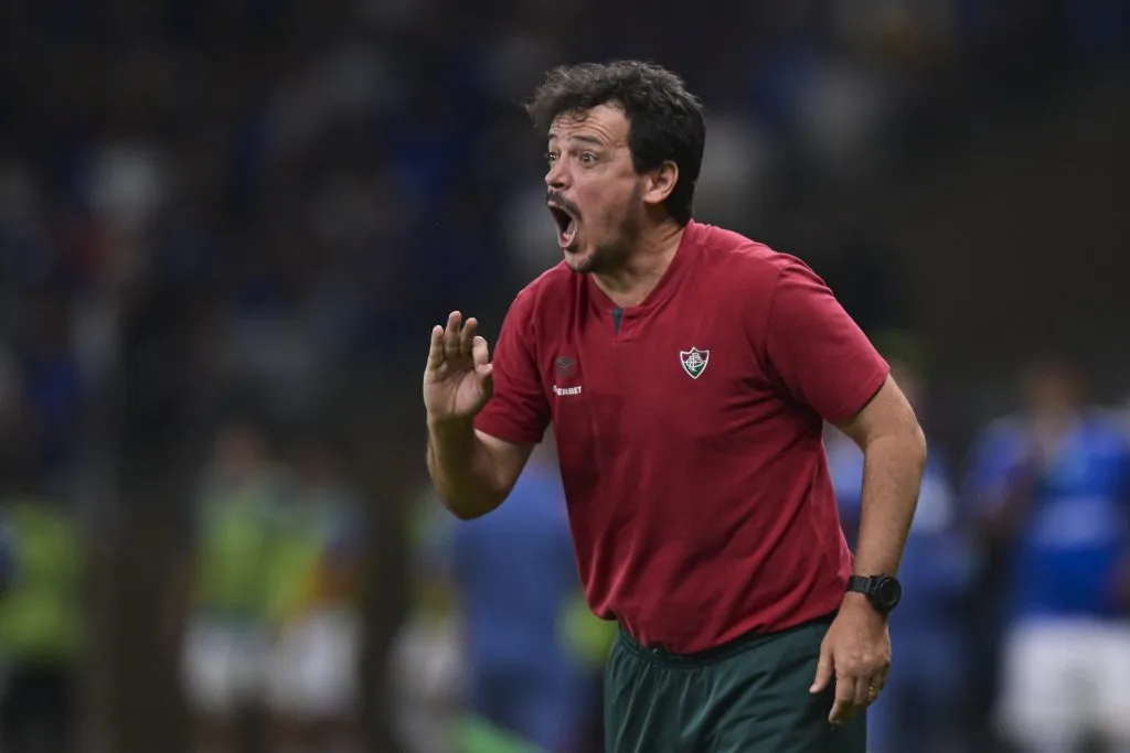 Fernando Diniz fez um grande trabalho no Fluminense (Photo by Pedro Vilela/Getty Images)