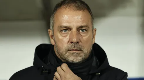 Hansi Flick, treinador do Barcelona. (Photo by Srdjan Stevanovic/Getty Images)