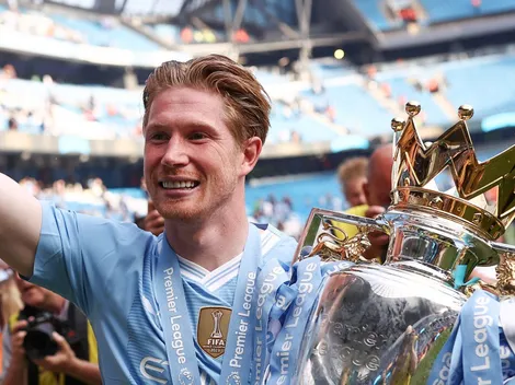 De Bruyne, do Manchester City, está em negociações com o Chicago Fire