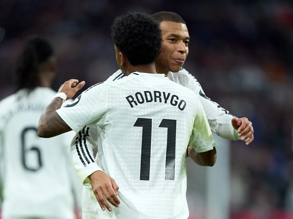 Rodrygo é avo do Liverpool. (Photo by Angel Martinez/Getty Images)