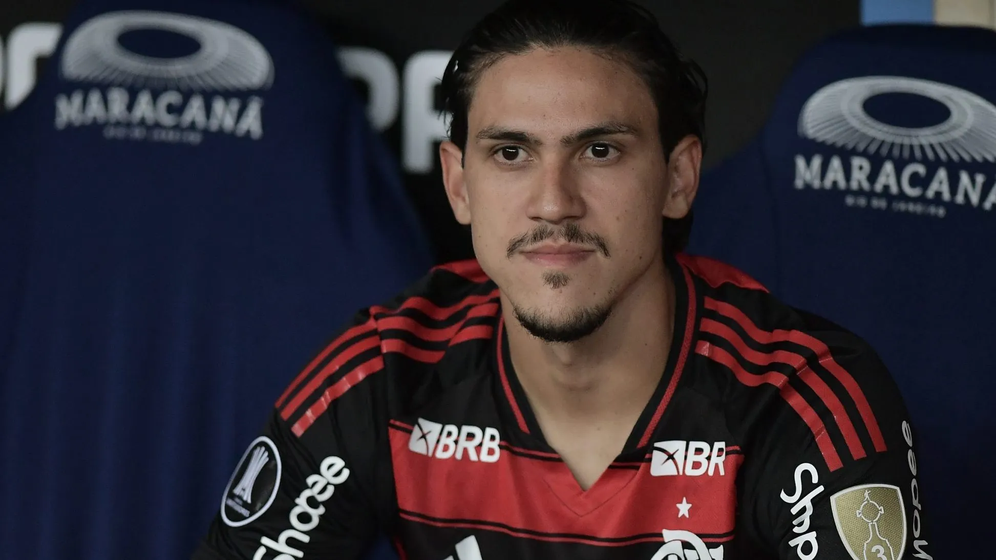 Pedro, jogador do Flamengo. Foto: Thiago Ribeiro/AGIF