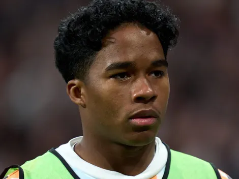 Endrick desaba de tristeza no Real Madrid após eliminação na Champions