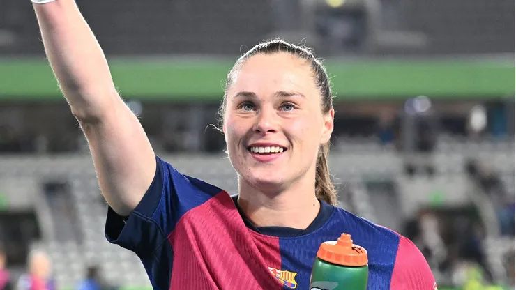 Ewa Pajor, do Barcelona (Photo by Stuart Franklin/Getty Images)