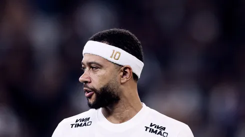 Memphis Depay, pelo Corinthians; Foto: Rodrigo Coca/Agência Corinthians