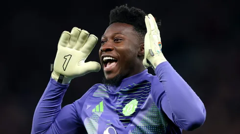 Onana, goleiro do Manchester United (Photo by Carl Recine/Getty Images)