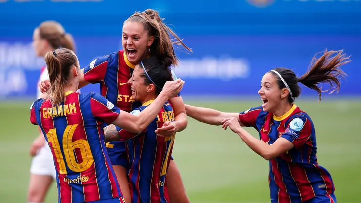Jogadoras do Barcelona feminino - (Photo by Eric Alonso/Getty Images )