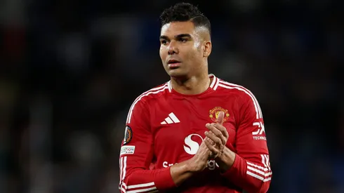 Casemiro foi o grande destaque do jogo do Manchester United. Foto: Ion Alcoba Beitia
