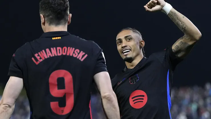 Lewandowski e Raphinha são dois dos principais nomes da equipe na temporada