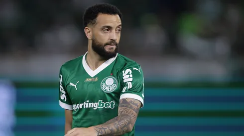 Felipe Anderson jogador do Palmeiras durante partida contra o Corinthians