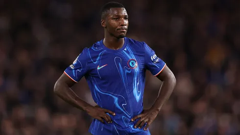 Moisés Caicedo em partida pelo Chelsea