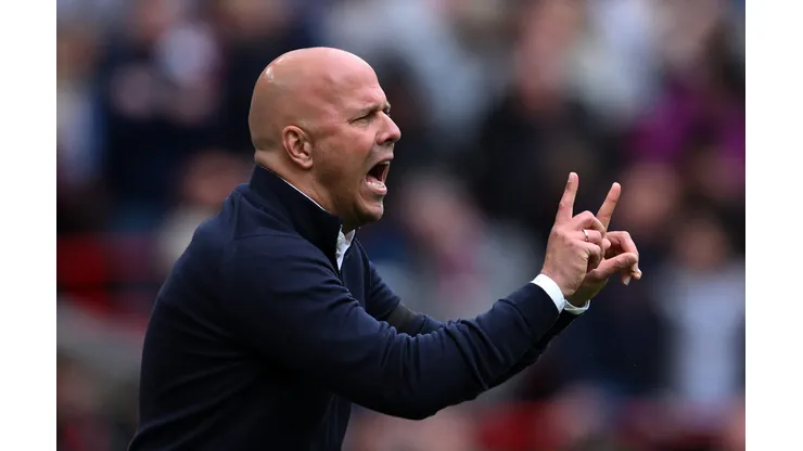 Arne Slot, técnico do Liverpool (Photo by Justin Setterfield/Getty Images)