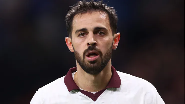 Manchester City vai em busca de Fermín López, do Barcelona, para a vaga de Bernardo Silva (Photo by Clive Rose/Getty Images)