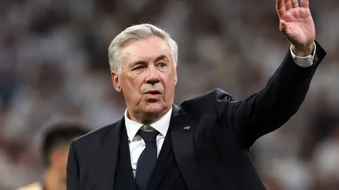 Ancelotti, do Real Madrid, pode deixar o Brasil 'de lado' para assumir o comando de outra Seleção. (Photo by Alexander Hassenstein/Getty Images)
