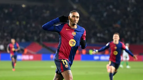 Raphinha, do Barcelona, revela motivo que o fez continuar no clube.