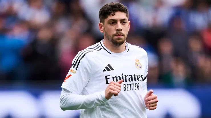 Fede Valverde em partida do Real Madrid em La Liga