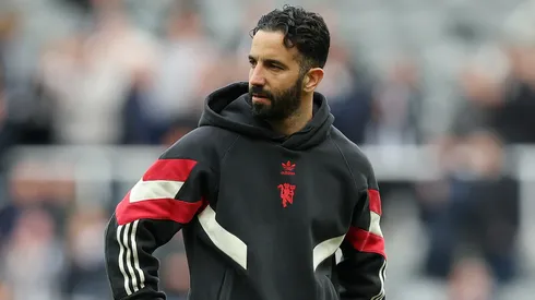 Ruben Amorim em jogo do Manchester United