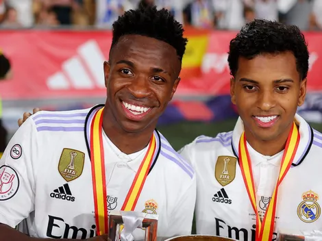 Rodrygo deverá ser sacado contra o Barcelona na final da Copa do Rey