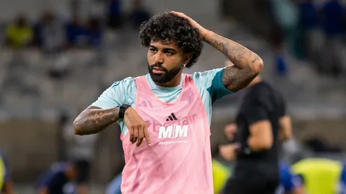 Gabigol jogador do Cruzeiro durante partida contra o Bahia no estádio Mineirão