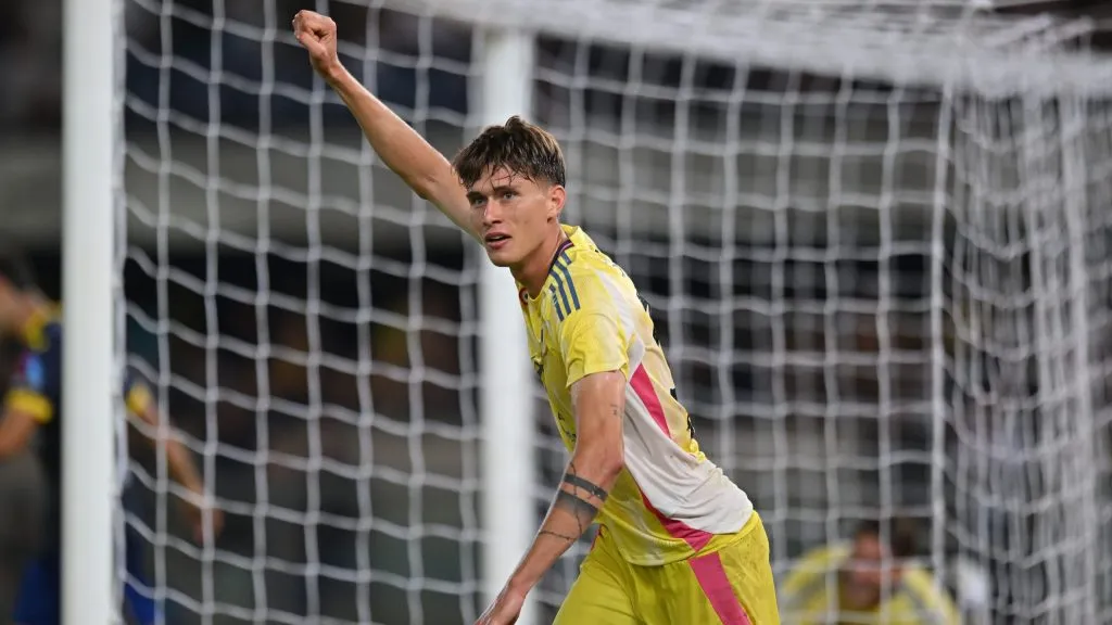 Nicolò Rovena em jogo da Juventus. Foto: Alessandro Sabattini/Getty Images