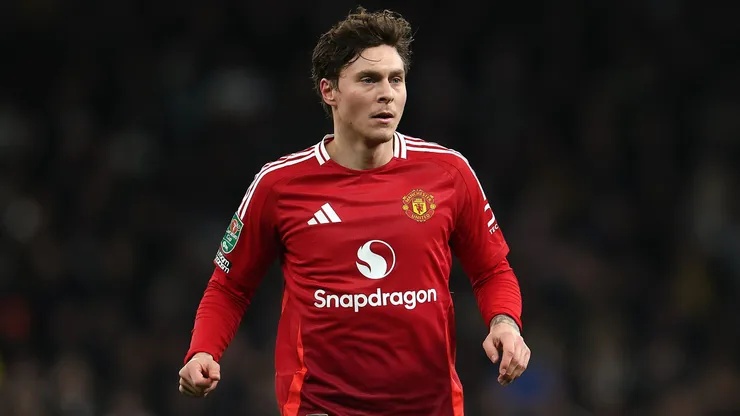 Lindelöf em jogo do Manchester United. Foto: Alex Pantling