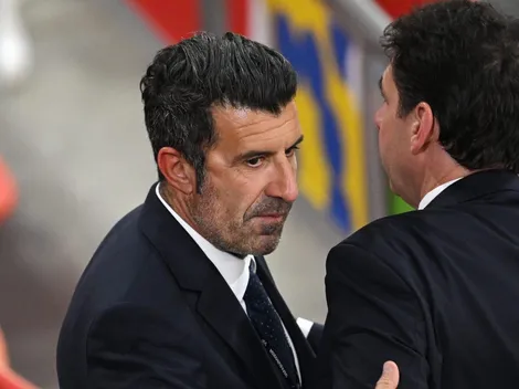 Florentino deixa Figo de lado em pergunta sobre Ancelotti