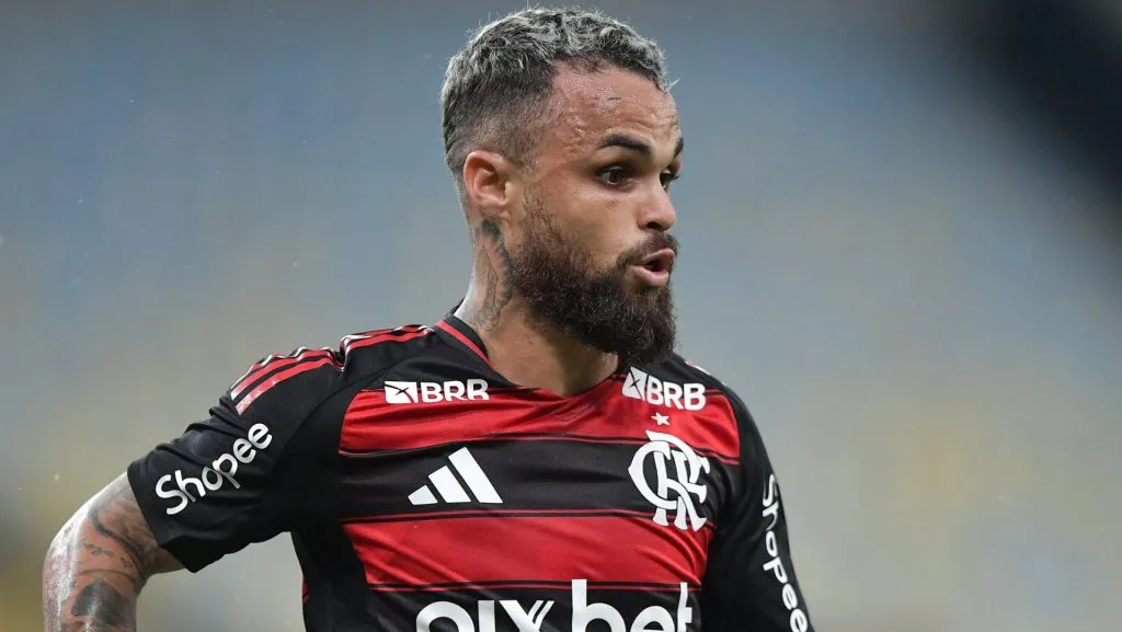 Michael, atacante do Flamengo. Foto: Thiago Ribeiro/AGIF