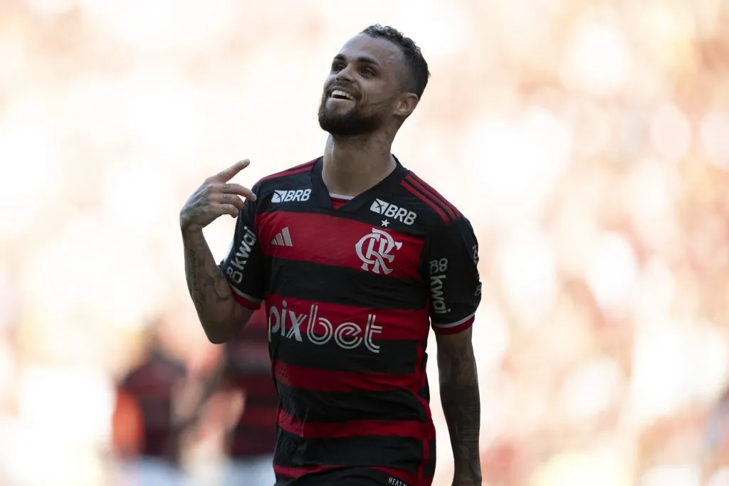 Michael enfrentando o Internacional. Foto: Jorge Rodrigues/AGIF