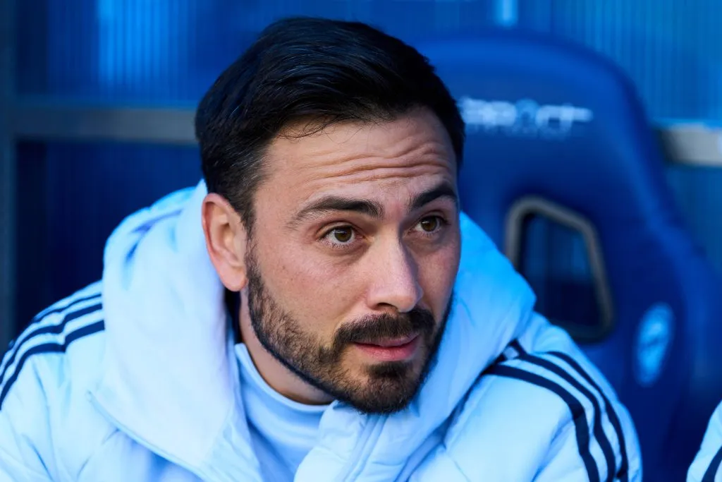 Davide Ancelotti pelo Real Madrid. (Photo by Juan Manuel Serrano Arce/Getty Images)