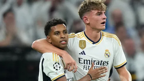 Barcelona decide abrir os cofres e pode 'roubar' Nico Paz das mãos do Real Madrid (Photo by Angel Martinez/Getty Images)