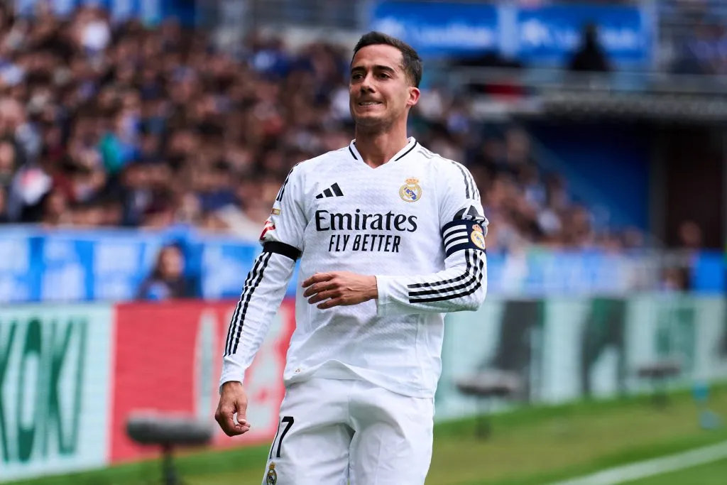 Vázquez em campo pelo Real Madrid (Photo by Juan Manuel Serrano Arce/Getty Images)