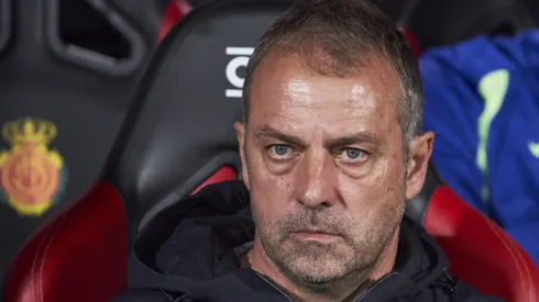 Hansi Flick, treinador do Barcelona. (Photo by Rafa Babot/Getty Images)