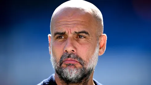 Guardiola, técnico do Manchester City. Foto: Justin Setterfield