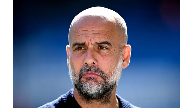 Guardiola, técnico do Manchester City. Foto: Justin Setterfield